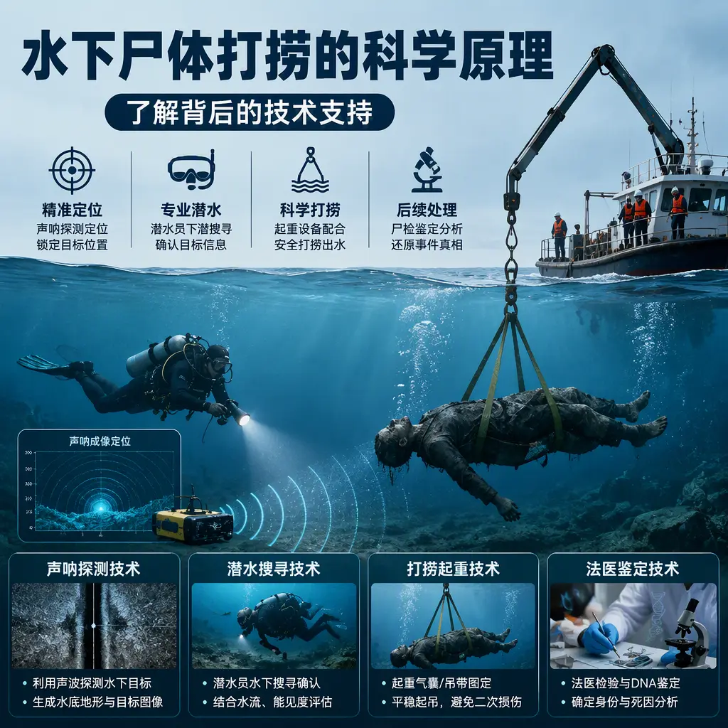 吉林水下尸体打捞的科学原理，了解背后的技术支持
